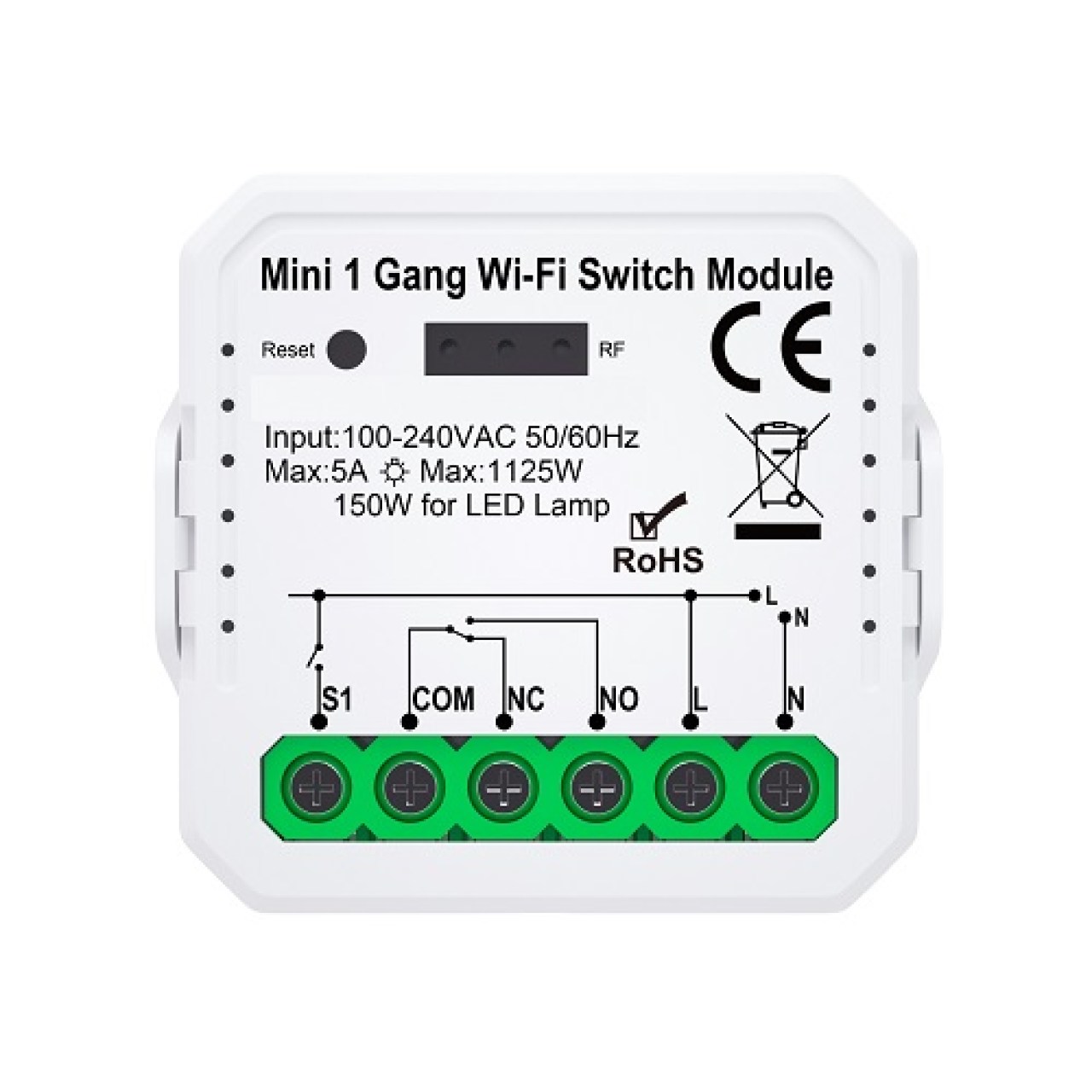 Modulo attuatore con 1 contatto NA-NC_5006